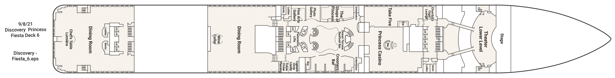 Deck 6 - Fiesta plan